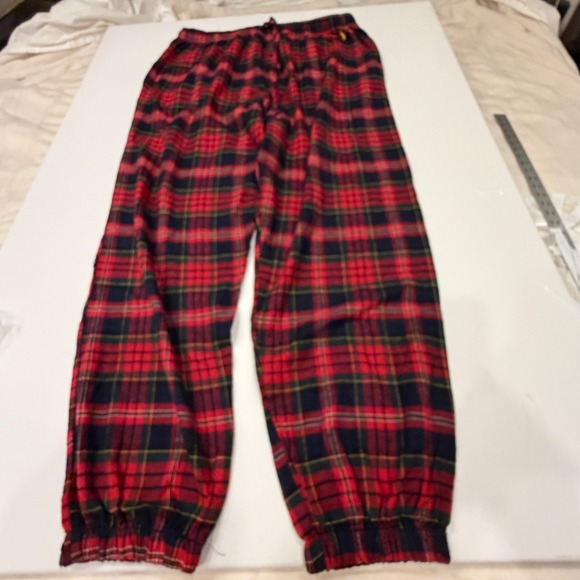 Polo Ralph Lauren Other - Polo Ralph Lauren Men's XL Red Tartan Plaid Flannel Pajama Lounge Pants